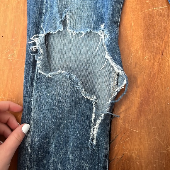 Very flattering blue skinny jeans - Picture 3 of 4